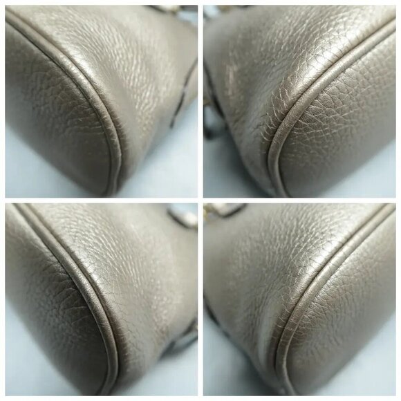 100% Authentic GUCCI Leather Satchel 470-112324 - Picture 6 of 11